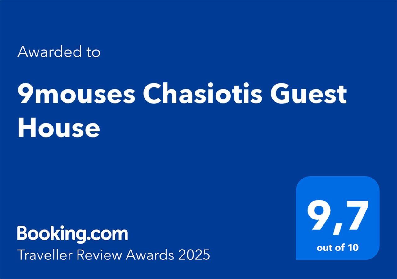 9Mouses Chasiotis Guest House Ampelakia Exterior photo